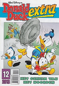 Front cover: Donald Duck Extra - 2013 - 12 - Het Geheim van het Noorden