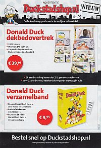 Back cover: Donald Duck Extra - 2014 - 02 - Ontvoering Naar Snufnpuff