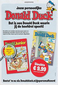 Back cover: Donald Duck Extra - 2014 - 04 - De Schat van het Onsjemeer