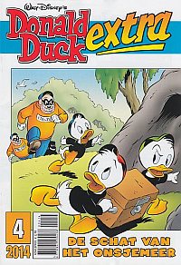 Front cover: Donald Duck Extra - 2014 - 04 - De Schat van het Onsjemeer