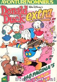 Front cover: Donald Duck Extra Avonturenomnibus - 01