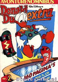 Front cover: Donald Duck Extra Avonturenomnibus - 02