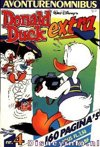 Front cover: Donald Duck Extra Avonturenomnibus - 04