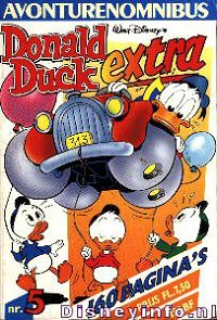 Front cover: Donald Duck Extra Avonturenomnibus - 05