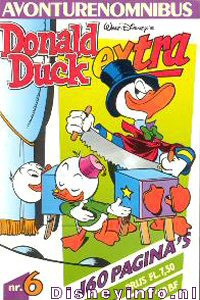 Front cover: Donald Duck Extra Avonturenomnibus - 06