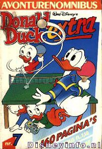 Front cover: Donald Duck Extra Avonturenomnibus - 07