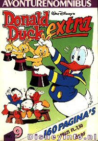 Front cover: Donald Duck Extra Avonturenomnibus - 09