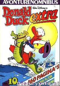 Front cover: Donald Duck Extra Avonturenomnibus - 10