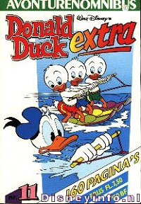 Front cover: Donald Duck Extra Avonturenomnibus - 11