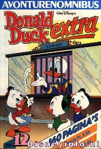 Front cover: Donald Duck Extra Avonturenomnibus - 12