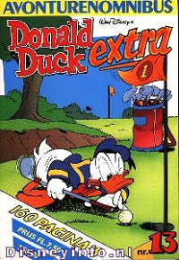 Front cover: Donald Duck Extra Avonturenomnibus - 13