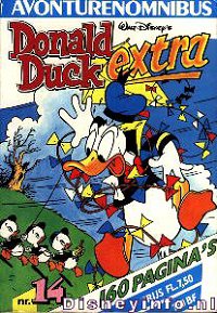 Front cover: Donald Duck Extra Avonturenomnibus - 14