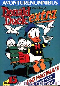 Front cover: Donald Duck Extra Avonturenomnibus - 15