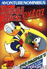 Front cover: Donald Duck Extra Avonturenomnibus - 16