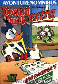 Front cover: Donald Duck Extra Avonturenomnibus - 17