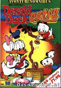 Front cover: Donald Duck Extra Avonturenomnibus - 18