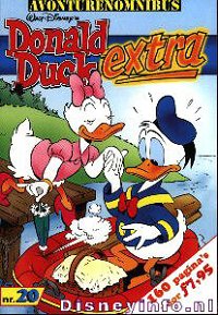 Front cover: Donald Duck Extra Avonturenomnibus - 20