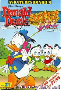 Front cover: Donald Duck Extra Avonturenomnibus - 21