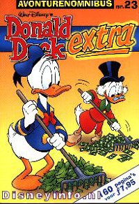 Front cover: Donald Duck Extra Avonturenomnibus - 23