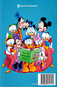 Back cover: Donald Duck Pocket - Serie 3 - 170 - Het Eerste Miljoen van Oom Dagobert