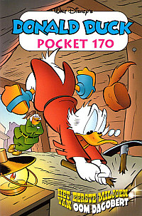 Front cover: Donald Duck Pocket - Serie 3 - 170 - Het Eerste Miljoen van Oom Dagobert