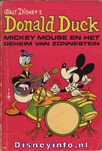 Front cover: Donald Duck Pocket - Serie 1 - 05 - Mickey Mouse En Het Geheim Van Zonnestein