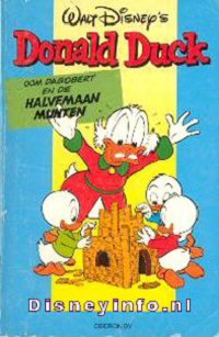 Front cover: Donald Duck Pocket - Serie 2 - 02 - Oom Dagobert En De Hhalvemaan Munten