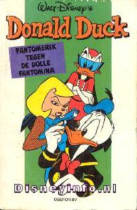 Front cover: Donald Duck Pocket - Serie 2 - 04 - Fantomerik Tegen De Dolle Fantomina