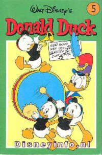 Front cover: Donald Duck Pocket - Serie 2 - 05 - SE - Een Eend Met Veel Noten Op Zijn Zang