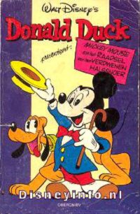 Front cover: Donald Duck Pocket - Serie 2 - 07 - Mickey Mouse En Het Raadsel Van Het Verdwenen Halssnoer