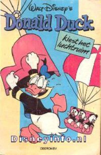 Front cover: Donald Duck Pocket - Serie 2 - 13 - Donald Duck Kiest Het Luchtruim