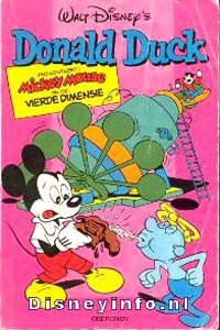 Front cover: Donald Duck Pocket - Serie 2 - 18 - Mickey Mouse En De Vierde Dimensie