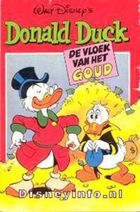 Front cover: Donald Duck Pocket - Serie 2 - 19 - De Vloek Van Het Goud