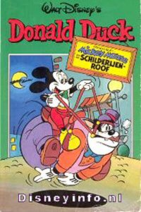 Front cover: Donald Duck Pocket - Serie 2 - 24 - Mickey Mouse En De Schilderijenroof