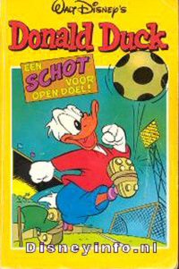 Front cover: Donald Duck Pocket - Serie 2 - 26 - Een Schot Voor Open Doel!