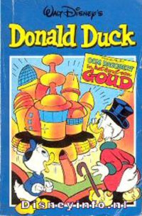 Front cover: Donald Duck Pocket - Serie 2 - 33 - Oom Dagobert In Het Land Van Goud