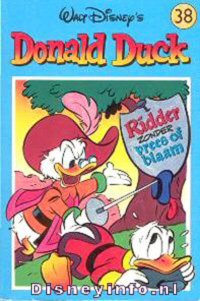 Front cover: Donald Duck Pocket - Serie 2 - 38 - Ridder Zonder Vrees Of Blaam