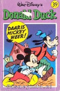 Front cover: Donald Duck Pocket - Serie 2 - 39 - Daar Is Mickey Weer!