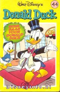 Front cover: Donald Duck Pocket - Serie 2 - 44 - Ruim Baan Voor Donald Duck