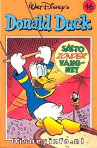 Front cover: Donald Duck Pocket - Serie 2 - 46 - Salto Zonder Vangnet