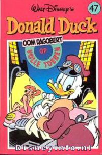 Front cover: Donald Duck Pocket - Serie 2 - 47 - Oom Dagobert Op Volle Toeren