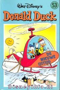 Front cover: Donald Duck Pocket - Serie 2 - 53 - De Nieuwe IJstijd