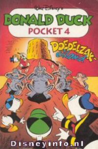 Front cover: Donald Duck Pocket - Serie 3 - 004 - Doedelzakeiland