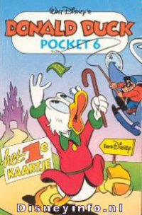 Front cover: Donald Duck Pocket - Serie 3 - 006 - Het 1e Kaartje