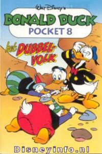 Front cover: Donald Duck Pocket - Serie 3 - 008 - Het Dubbelvolk