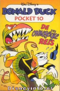 Front cover: Donald Duck Pocket - Serie 3 - 010 - De Onmogelijke Reis