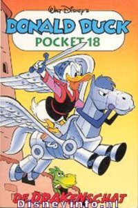 Front cover: Donald Duck Pocket - Serie 3 - 018 - De Drakenschat