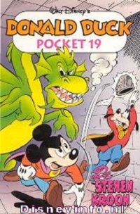 Front cover: Donald Duck Pocket - Serie 3 - 019 - De Stenen Kroon