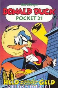 Front cover: Donald Duck Pocket - Serie 3 - 021 - Held Zonder Geld