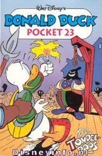 Front cover: Donald Duck Pocket - Serie 3 - 023 - De Tondeldoos